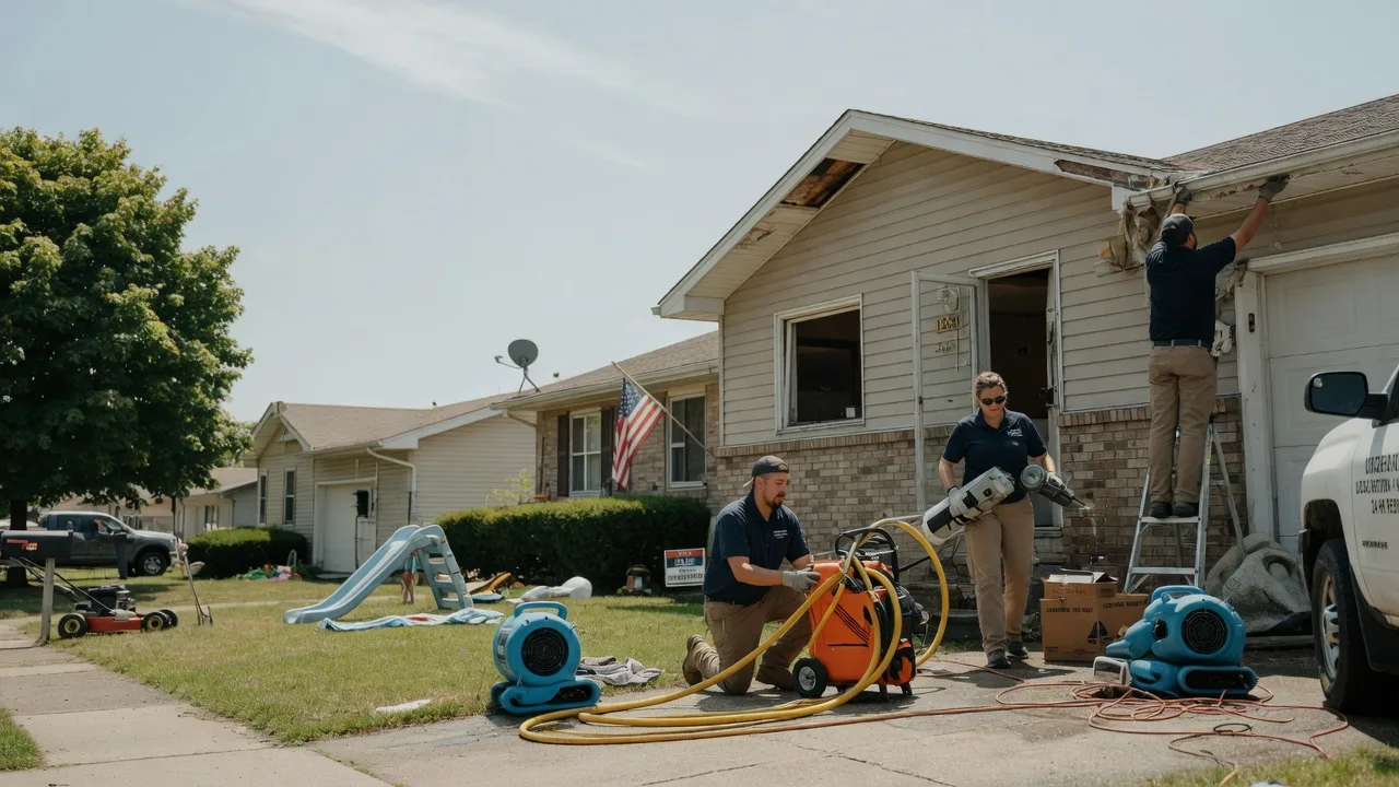 Water Damage Restoration in Farina, IL near me